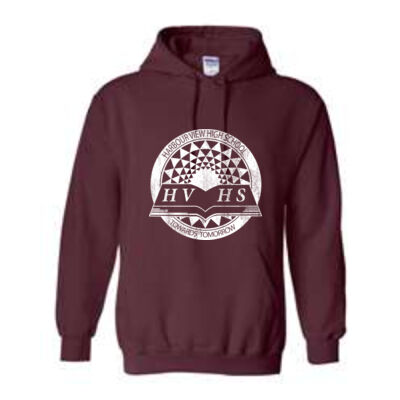 Distressed Crested Classic Hoodie - Adult   Thumbnail