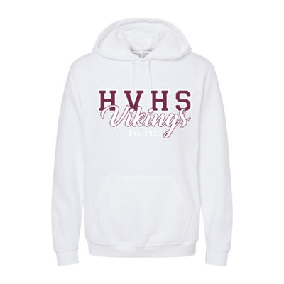 Vikings Classic Applique Hoodie - Unisex  Thumbnail